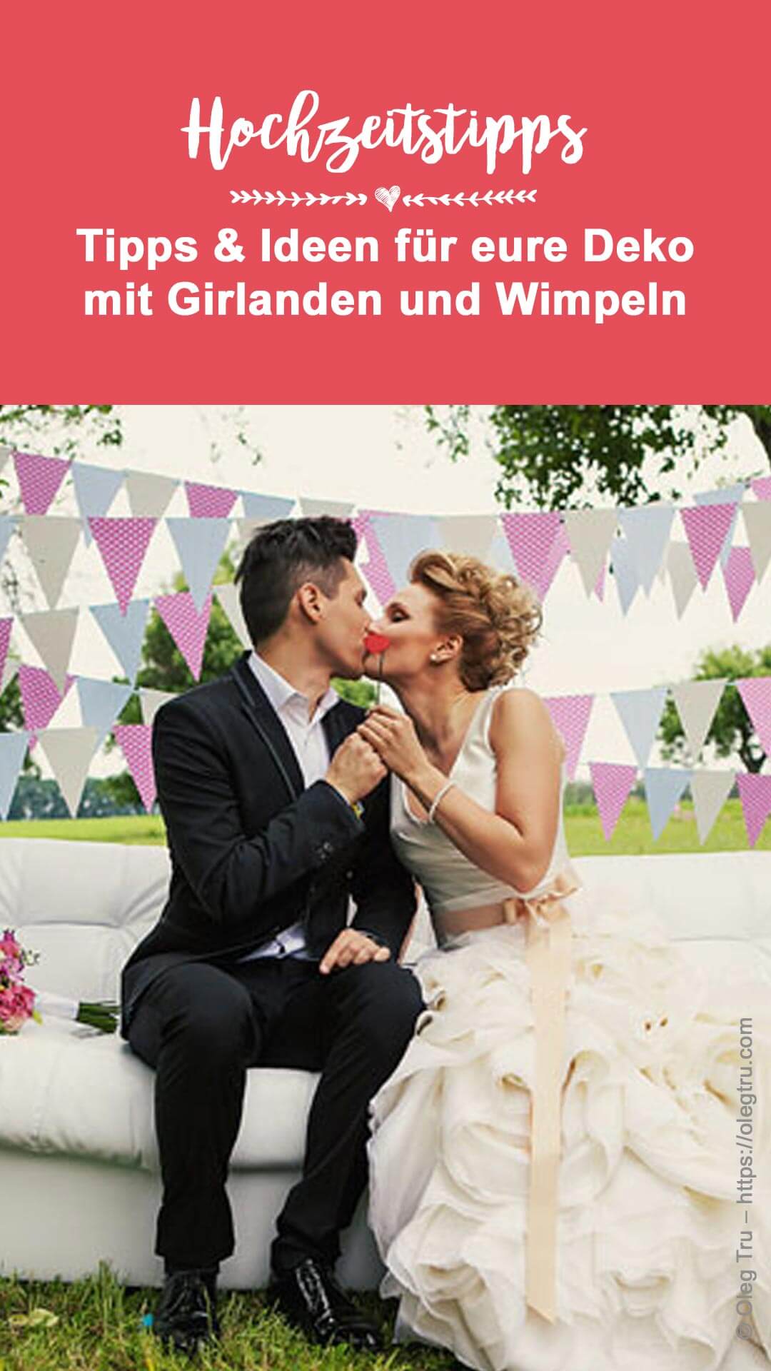 Wimpelkette Hochzeit