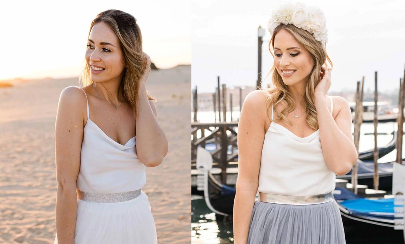 Hochzeitskleid Gürtel