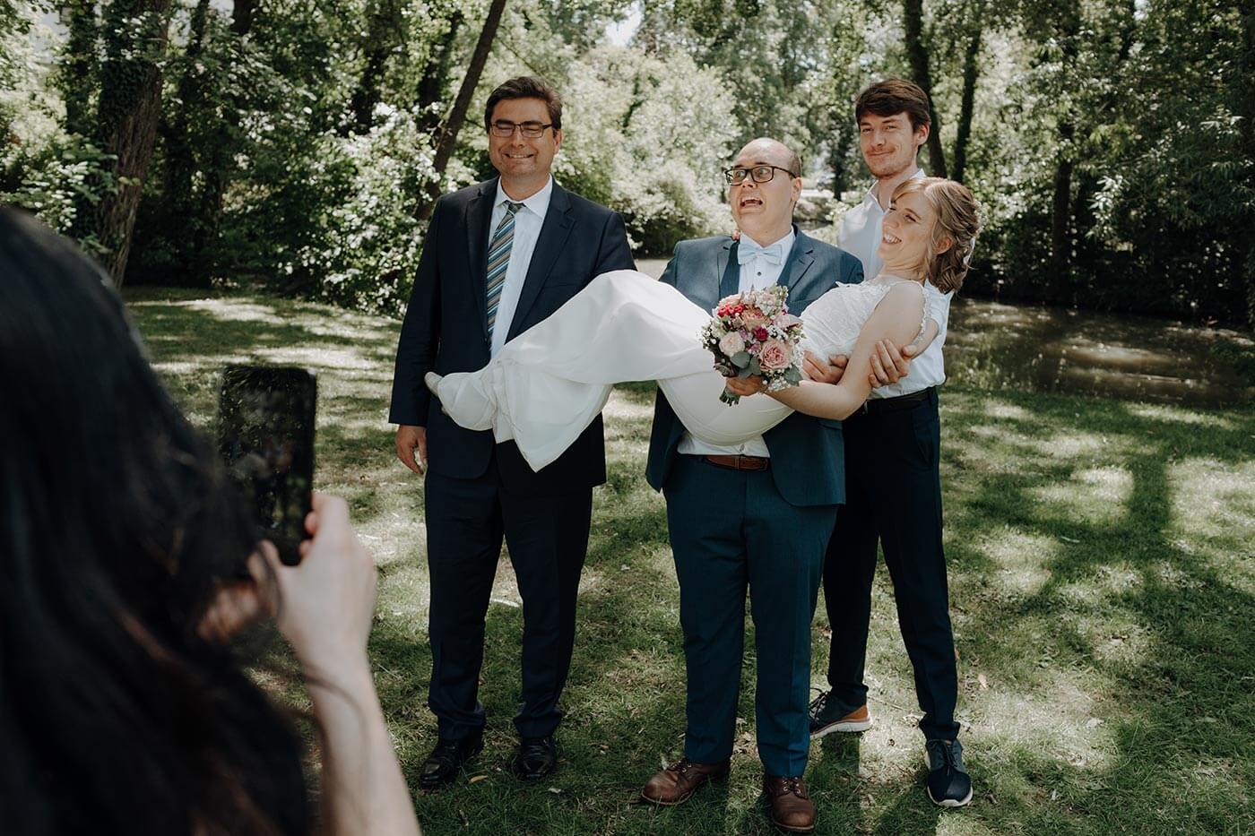 Hochzeitsprogramm Fotos Spiel