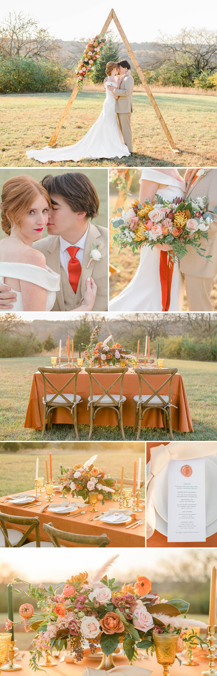 Hochzeit Orange