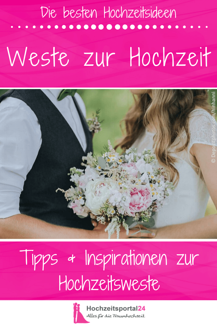 Anzug Weste Hochzeit