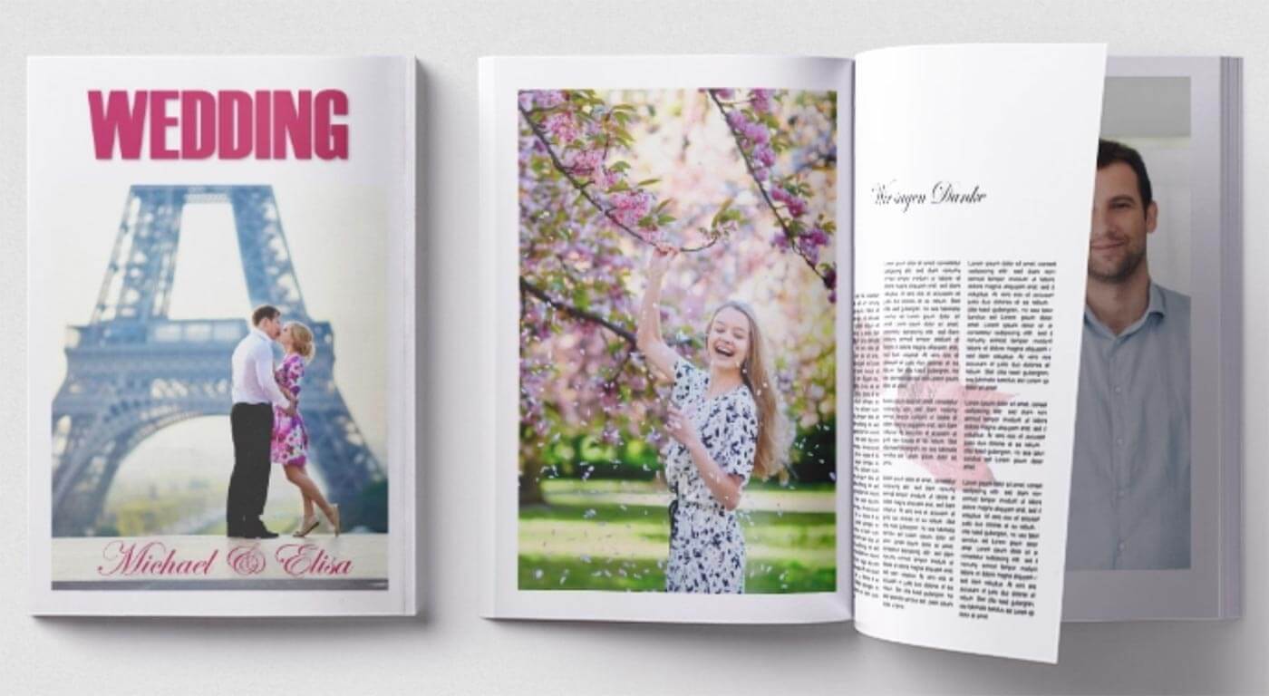 Hochzeitszeitung online gestalten kostenlos