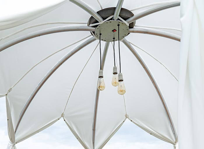 Pavillon zur Hochzeit Das Igloo als stillvolle Alternative & Hingucker!