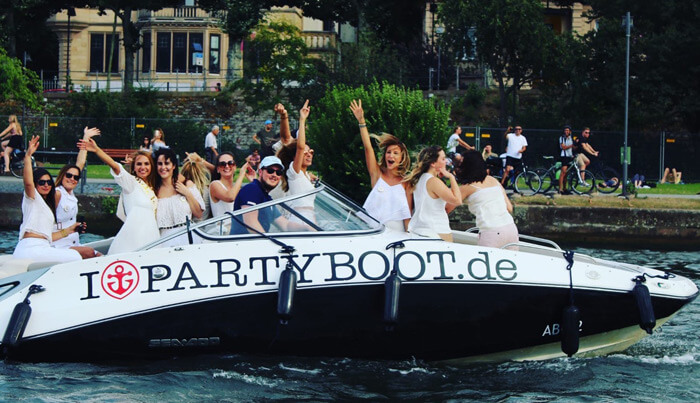 Partyboot Frankfurt Junggesellenabschied