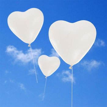 Herzluftballons Hochzeit