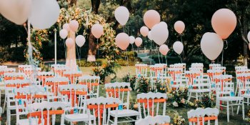 Luftballons zur Hochzeit