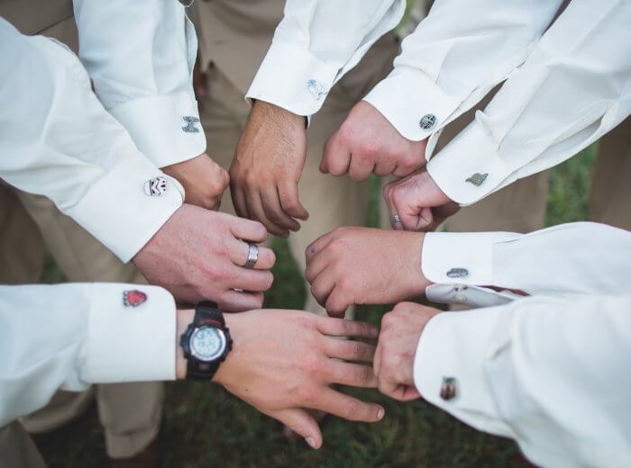 Cufflinks groomsmen