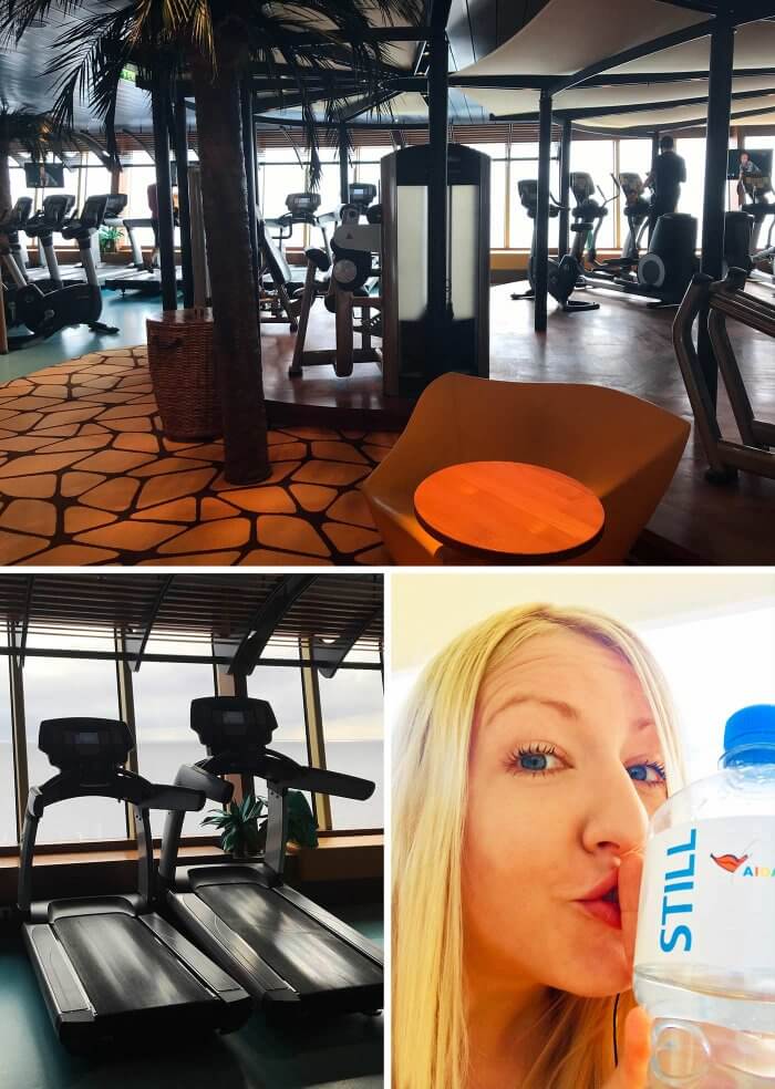 Kreuzfahrt Aida Fitnessstudio