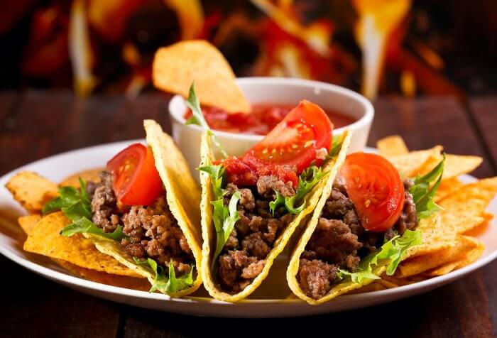 Mitternachtssnack Taco 