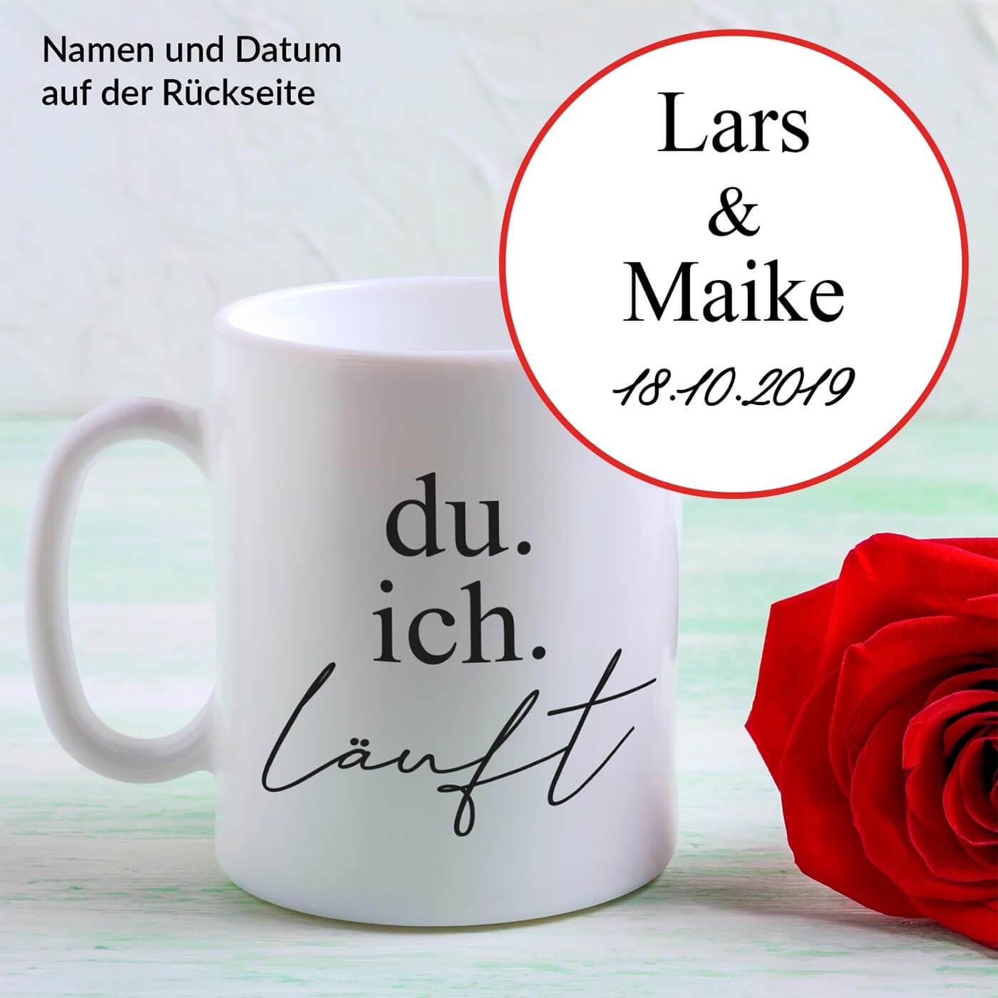 Monatstags Geschenk