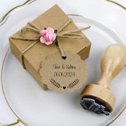 Personalisierter Stempel Hochzeit