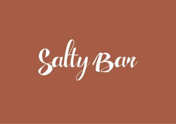Saltybar Schild