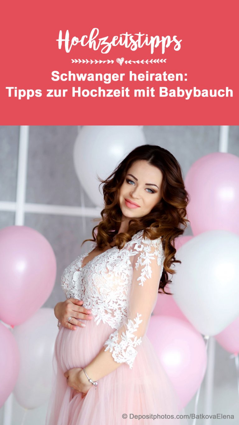 Schwanger heiraten Das müsst ihr bei eurer Hochzeit mit Babybauch