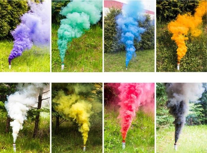 Smoke Bomb Ideen Fur Beeindruckende Hochzeitsfotos