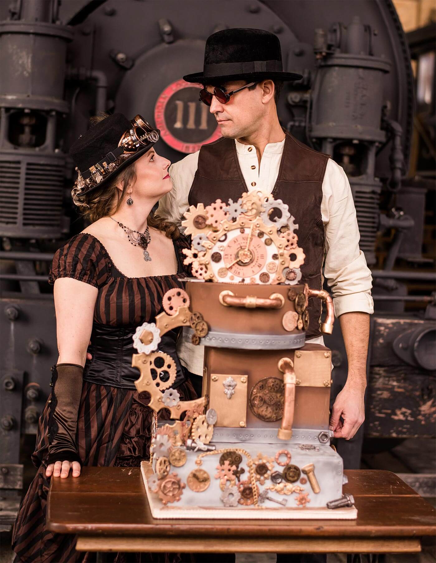 Steampunk Hochzeit