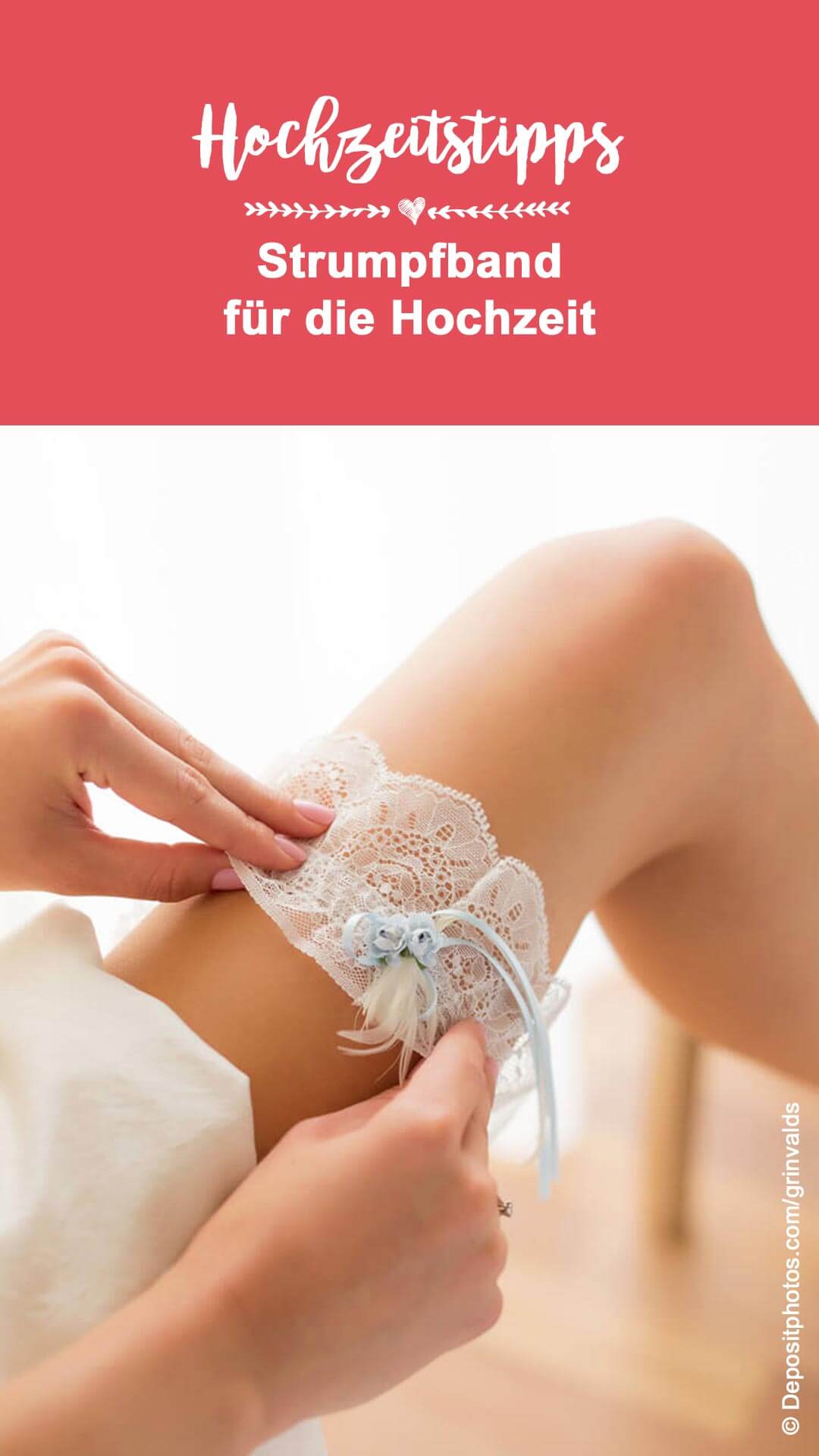 Strumpfbänder Hochzeit