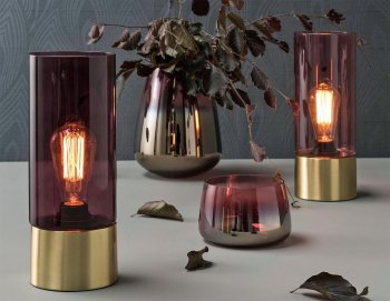 Tischlampe gold