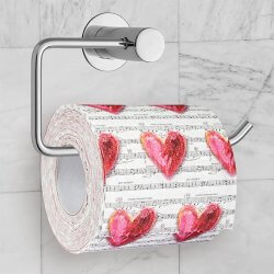 Toilettenpapier Herzen