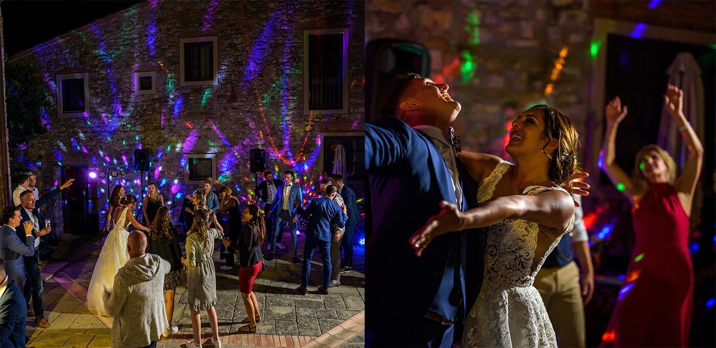 Toskana Hochzeitsfeier