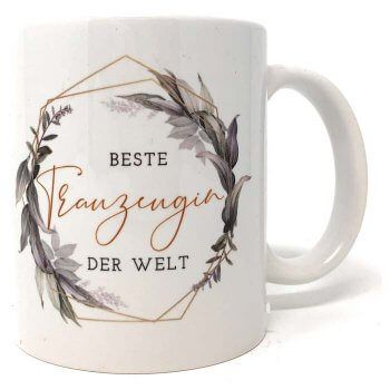 Tasse Trauzeugin