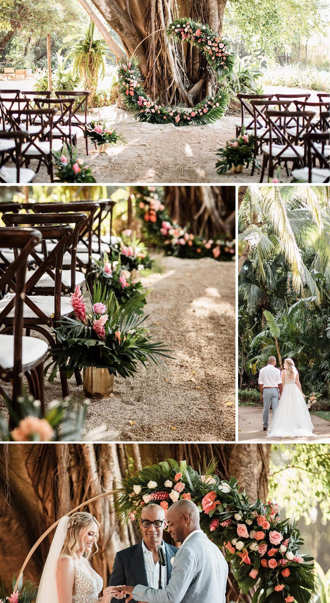 Tropical wedding