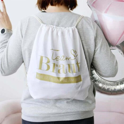 Braut Geschenk Set - JGA Make-up Tasche Mit Hochzeitskarte Für Junggesellinnenabschied