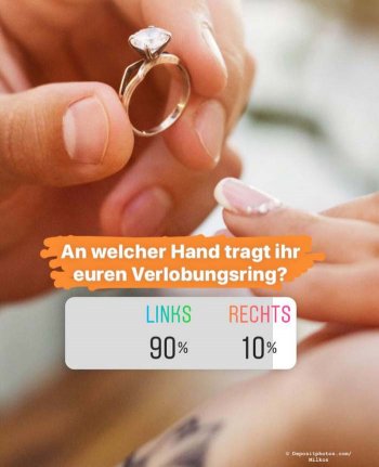 Deutschland verlobungsring welche hand Verlobungsring: Welche