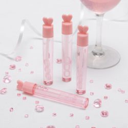 Seifenblasen zur Hochzeit in Pink