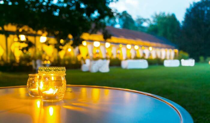 Hochzeit Windlicht