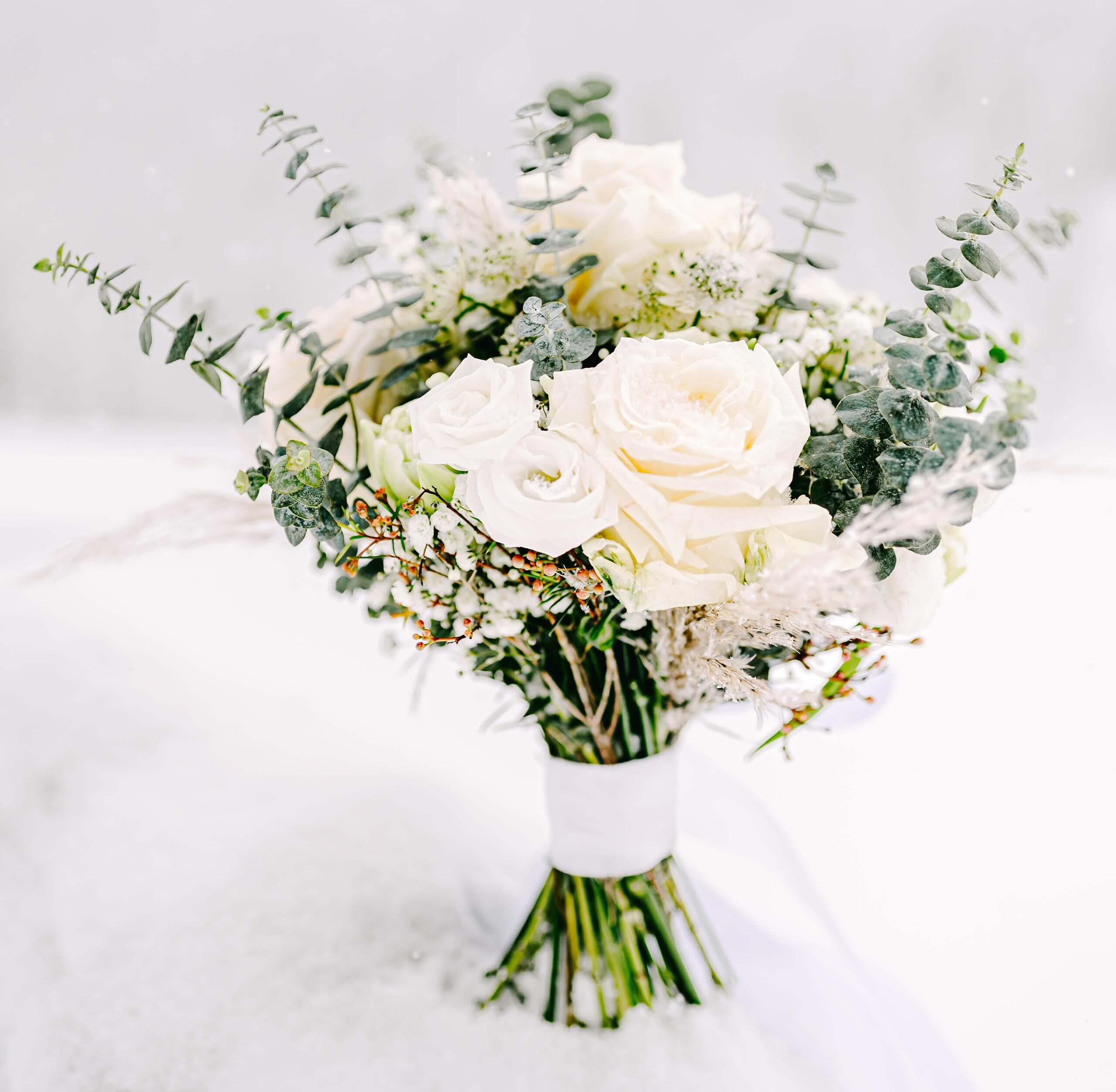 Winterhochzeit Blumen