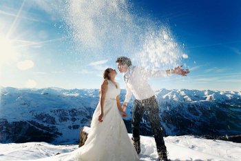 Hochzeit im Winter Ideen