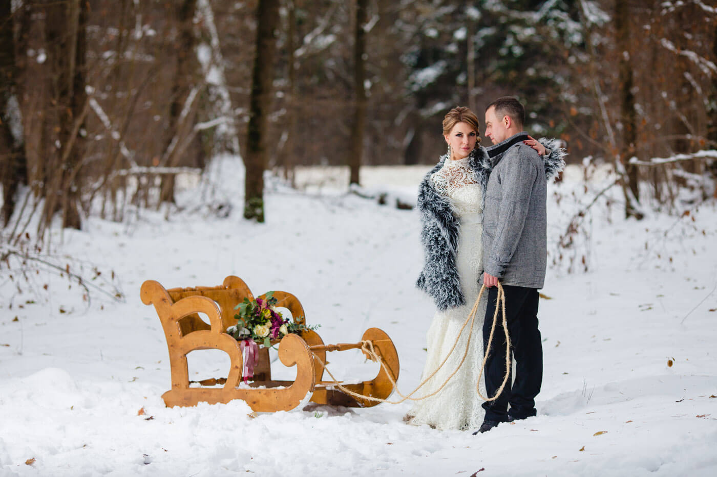 Winterhochzeit Fotos