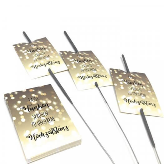Wunderkerzen zur Hochzeit 15 Tipps, Ideen & Regeln