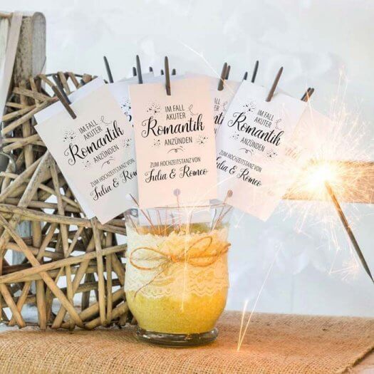 Wunderkerzen zur Hochzeit 15 Tipps, Ideen & Regeln