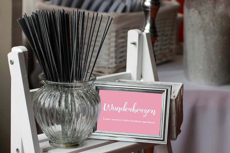 Wunderkerzen zur Hochzeit 10 wichtige Regeln & praktische Tipps!