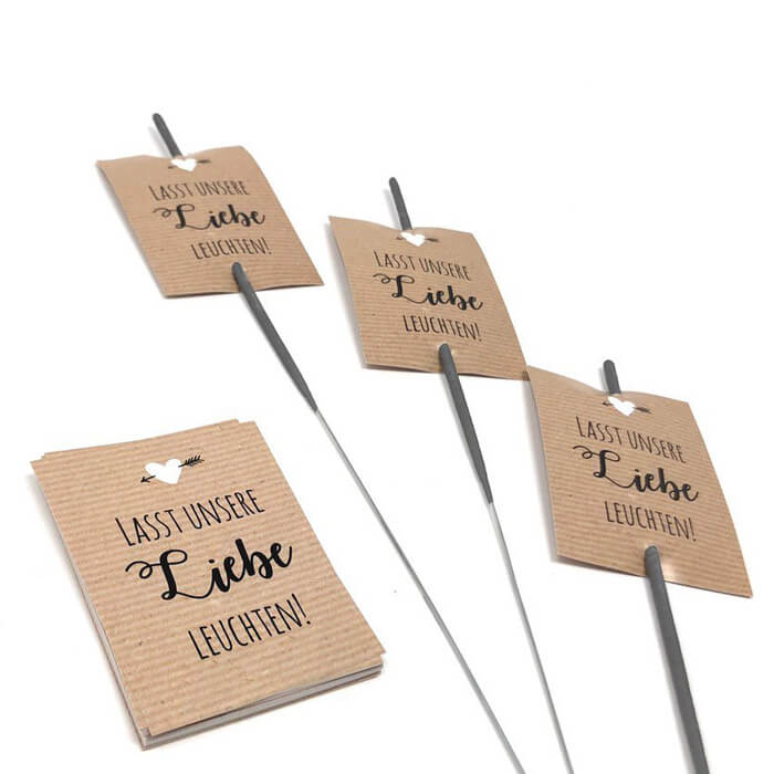 Wunderkerzen zur Hochzeit 15 Tipps, Ideen & Regeln