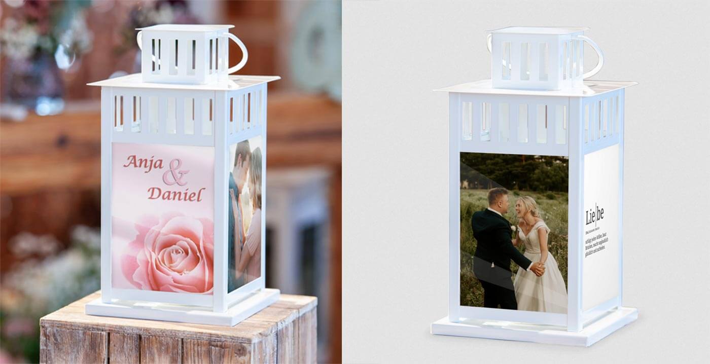 Laterne Hochzeit