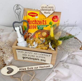 Lustige Geschenke zur Hochzeit