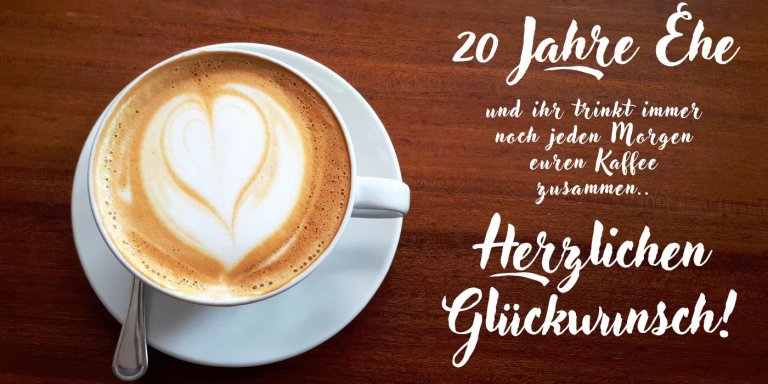 Porzellanhochzeit Geschenke Ideen zum 20. Hochzeitstag