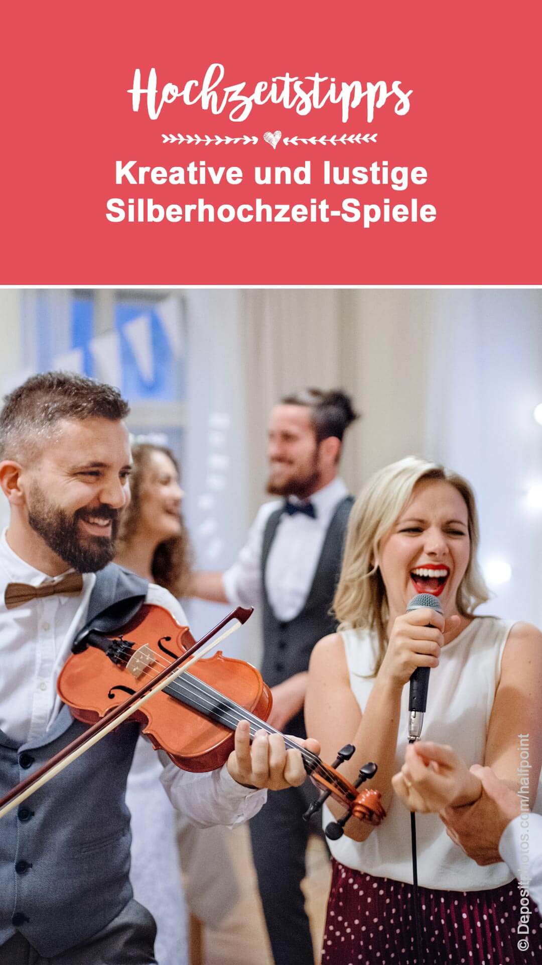 Lustige Spiele für Silberhochzeit