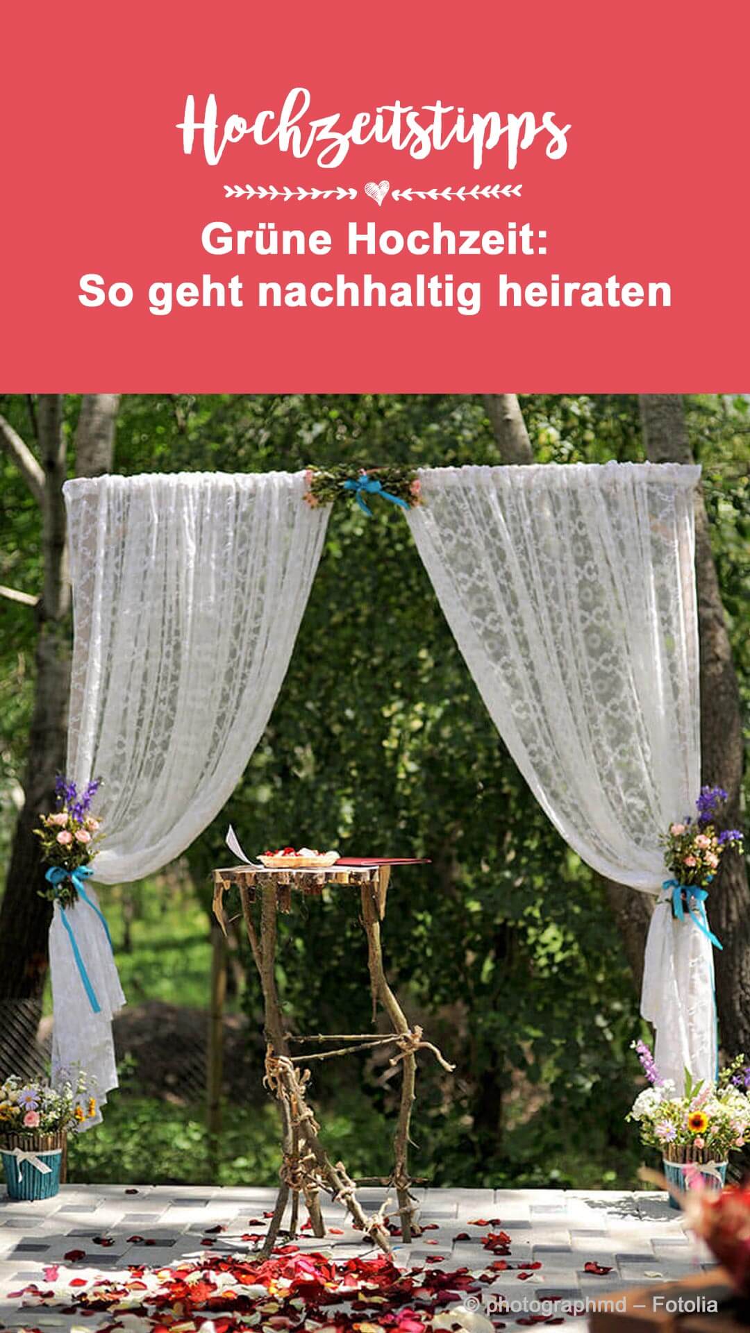 Nachhaltig heiraten Tipps