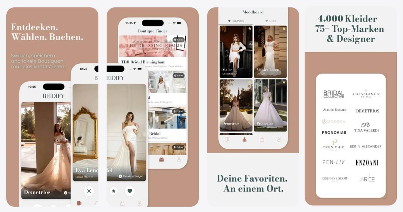 App Brautkleider
