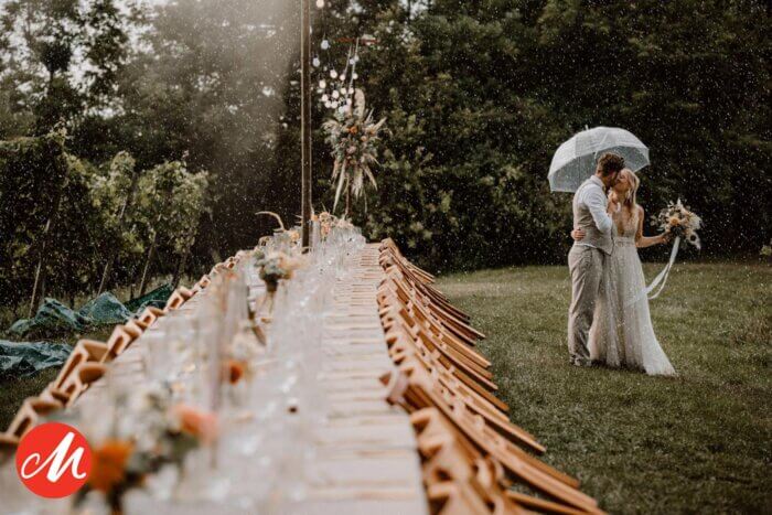 Regenschirm Für Hochzeit
