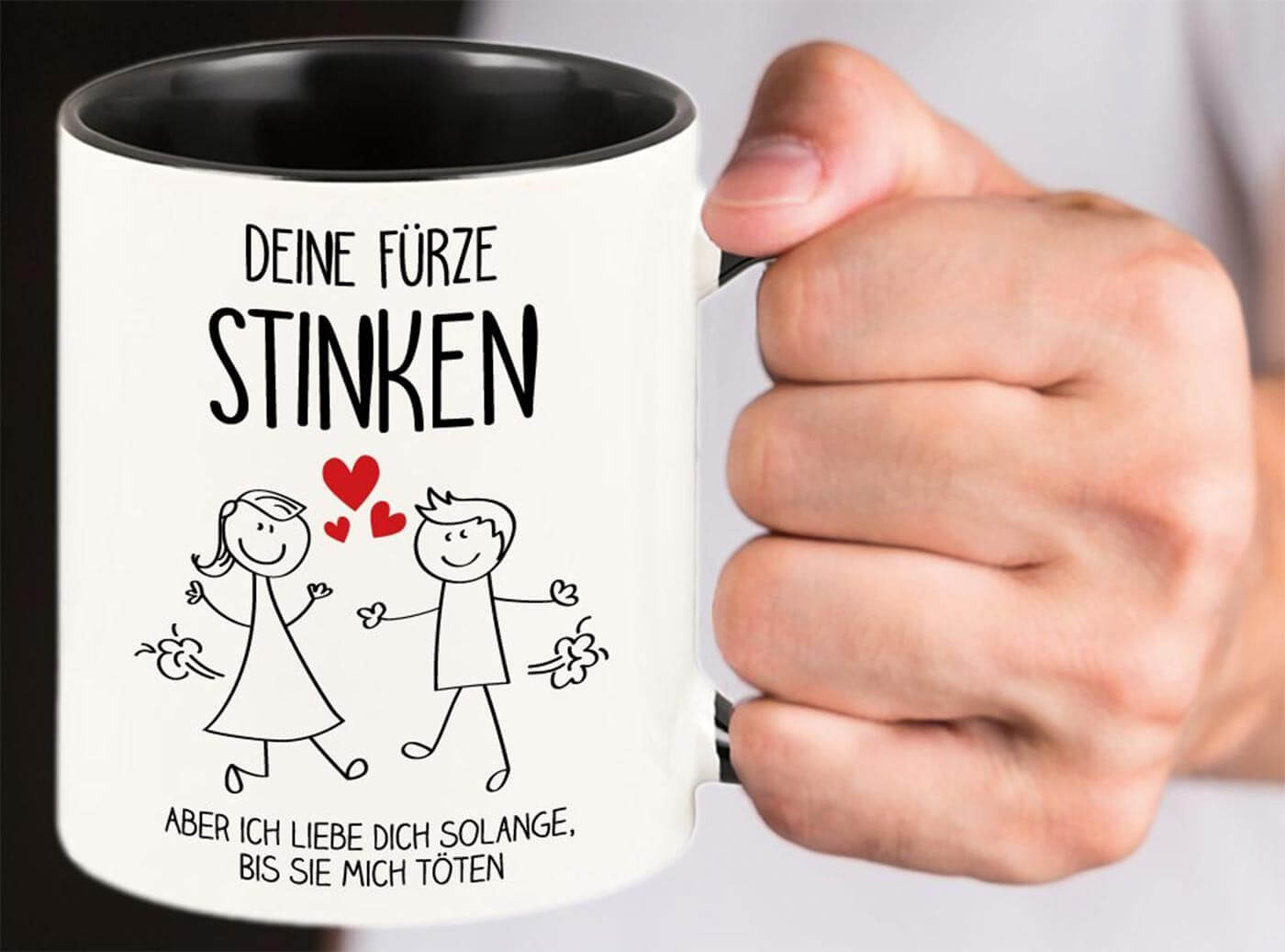 Lustiges Geschenk Valentinstag