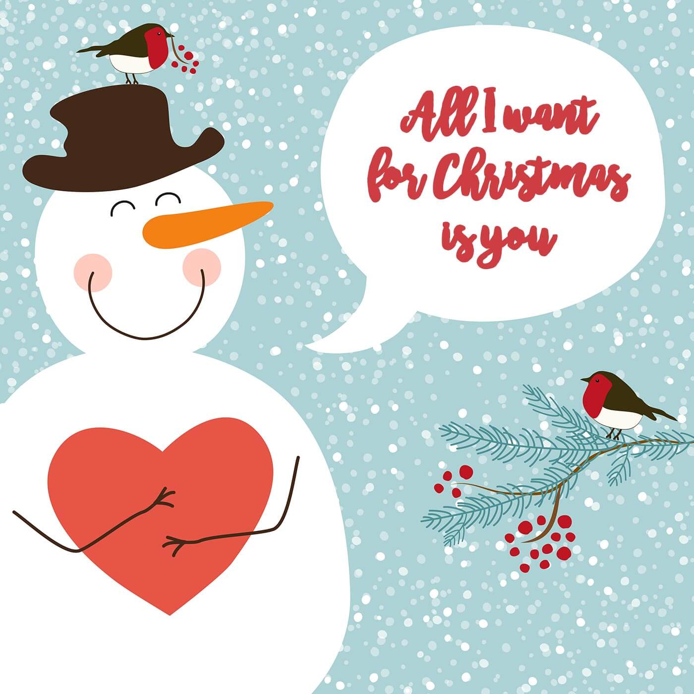 Weihnachtswünsche für Ehefrau