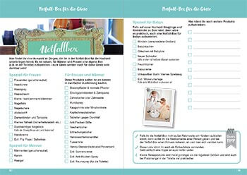 Notfallbox Hochzeit Checkliste