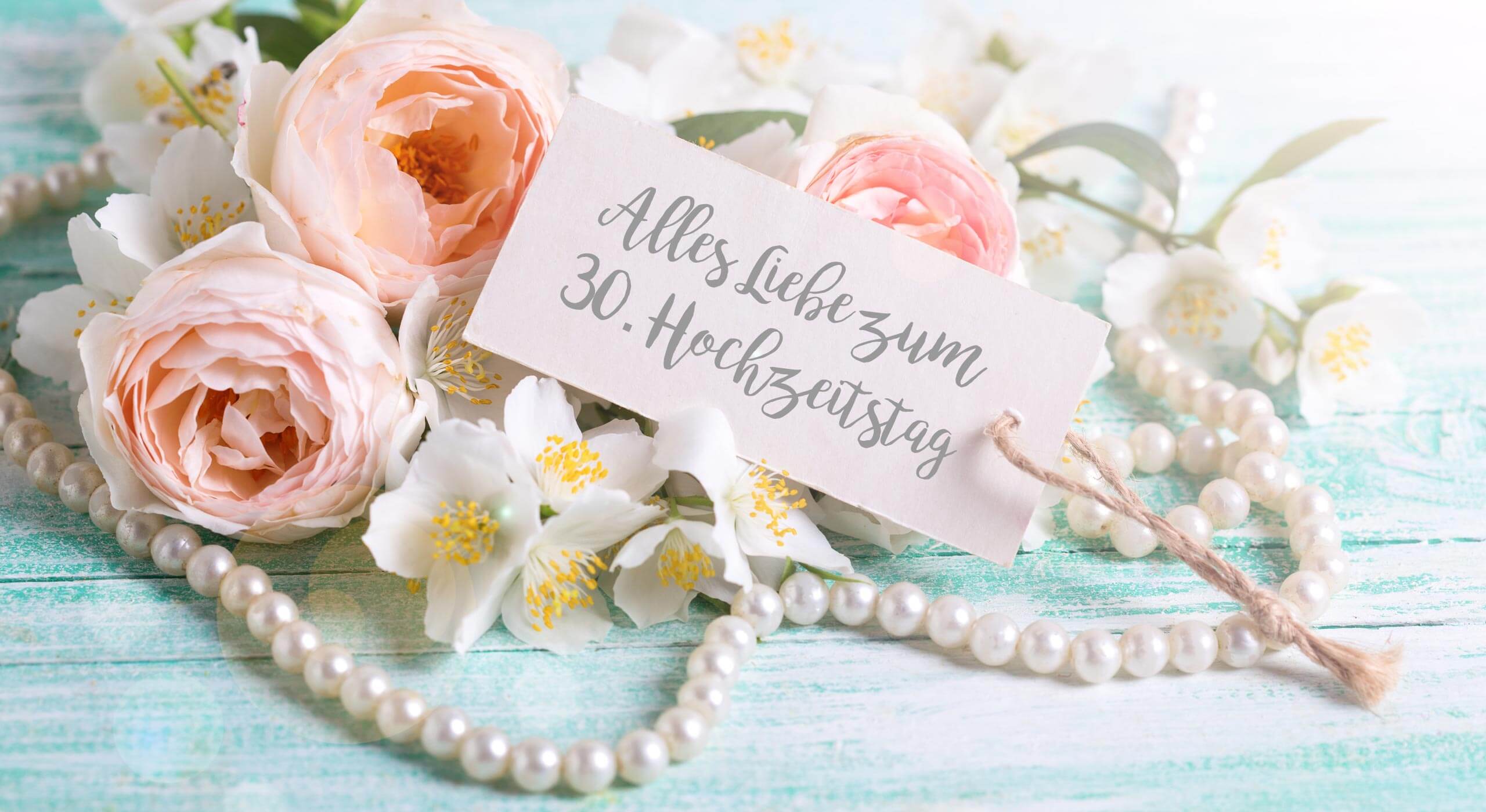 Perlenhochzeit Geschenke Schöne Ideen zum 30. Hochzeitstag