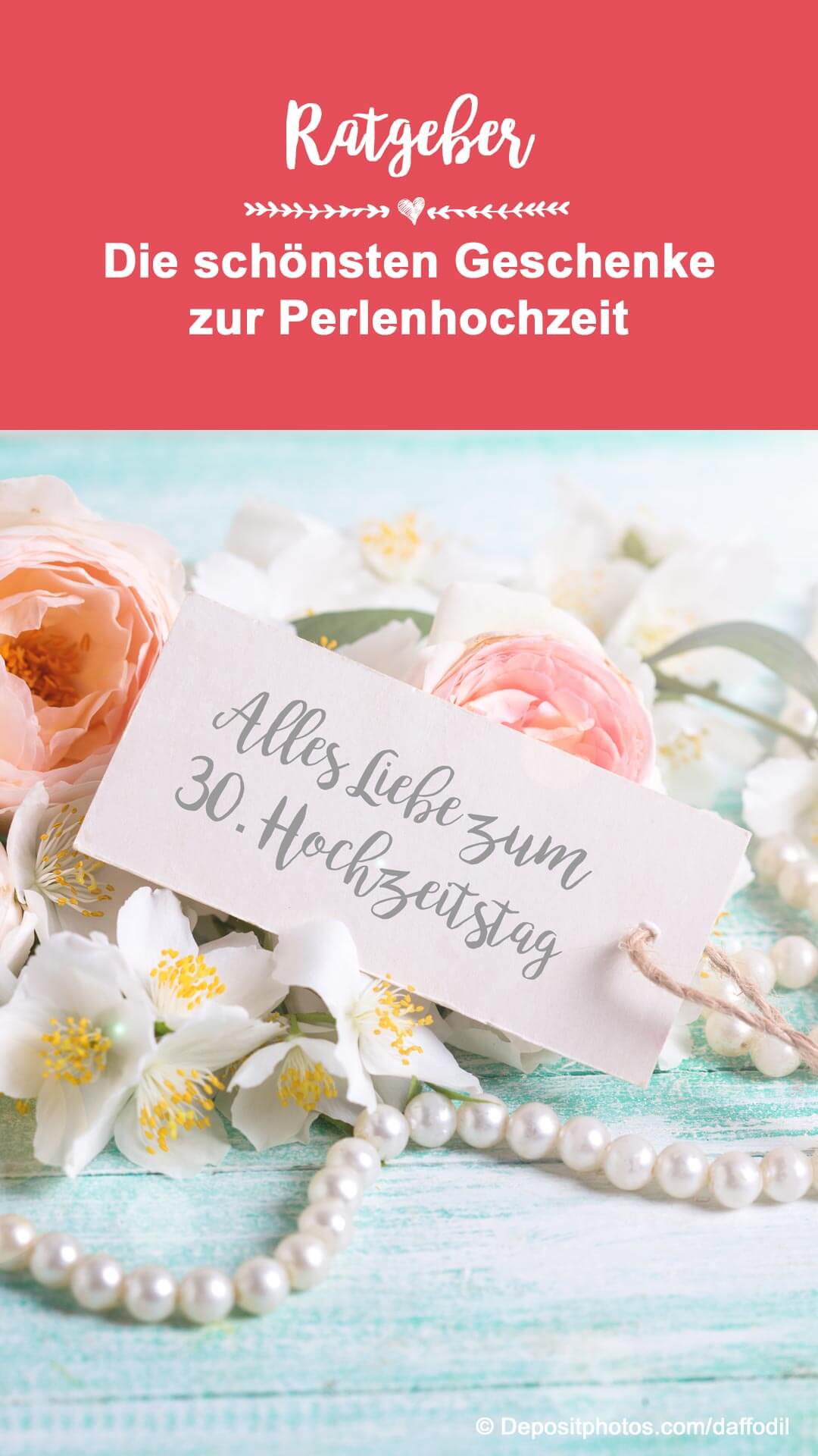 Perlenhochzeit Geschenke