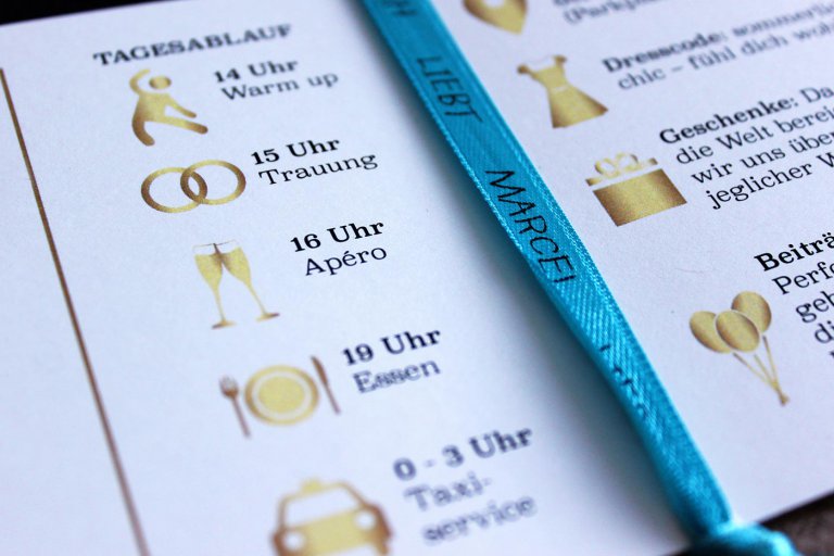 Ablauf Hochzeit | Findet euren perfekten Hochzeitsablauf