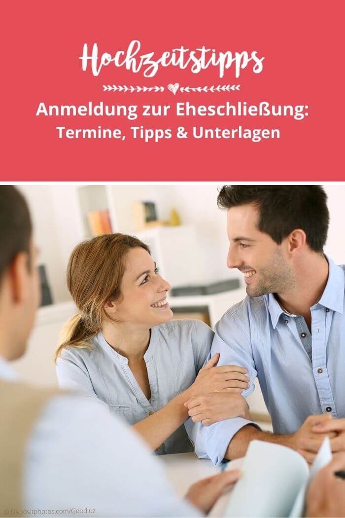 Anmeldung Eheschließung